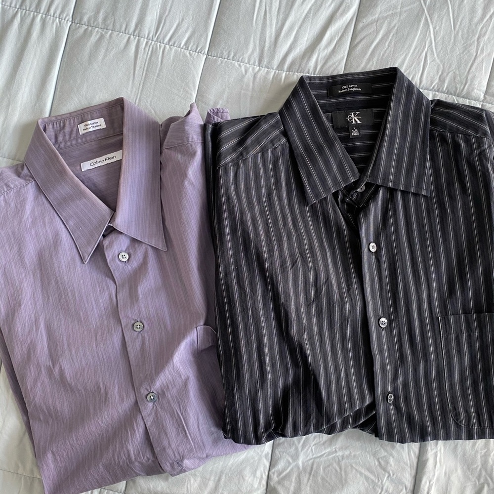 💖3/$20 Calvin Klein Long Sleeve Button Downs